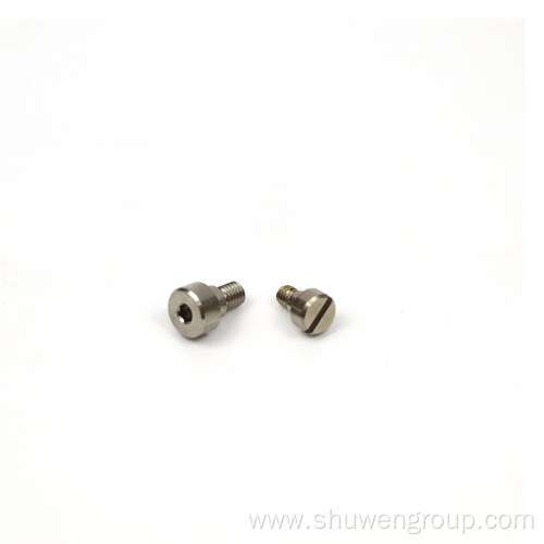 Stainless steel cnc small precision screw
